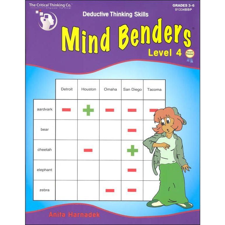 Critical Thinking Company Mind Benders Level 4