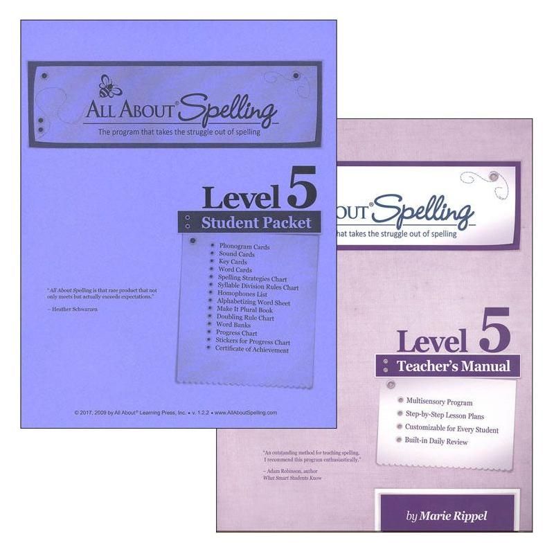 All About Spelling: Level 5 (Black & White)