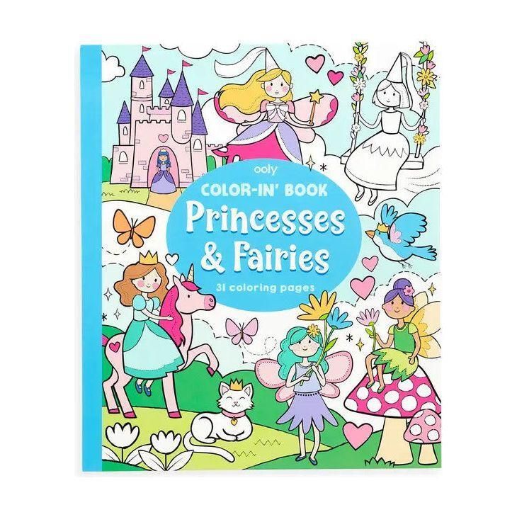 Ooly: Princess & Fairies Color-in' Book