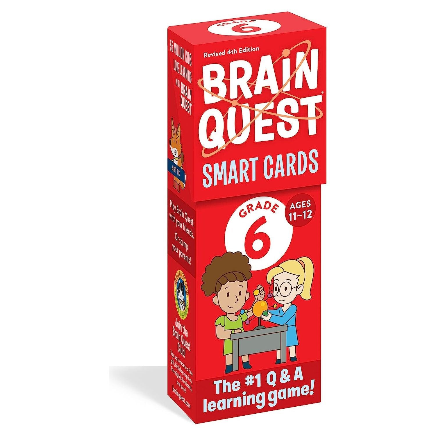 Brain Quest 6th Grade Q&A Cards