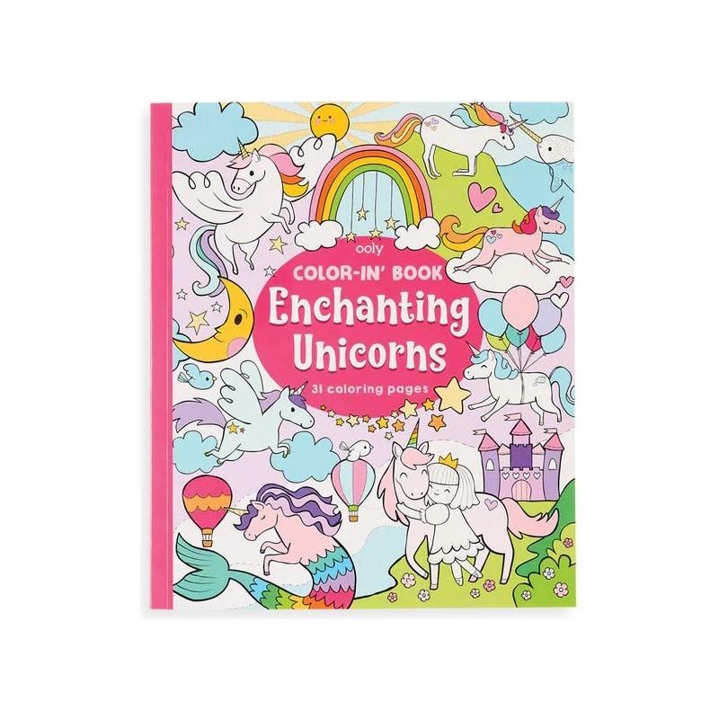 Ooly: Color-in' Book Enchanting Unicorns