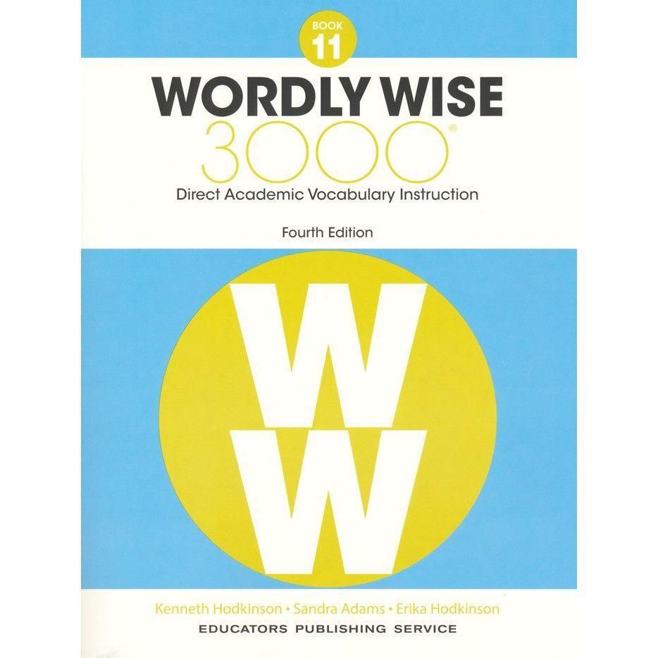Wordly Wise 3000 Student Book, 4th Edition, Grade 11