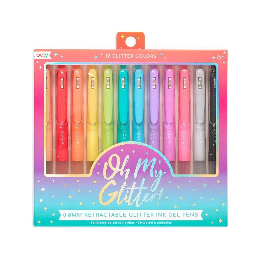 OOLY Oh My Glitter! Gel Pens-set of 12