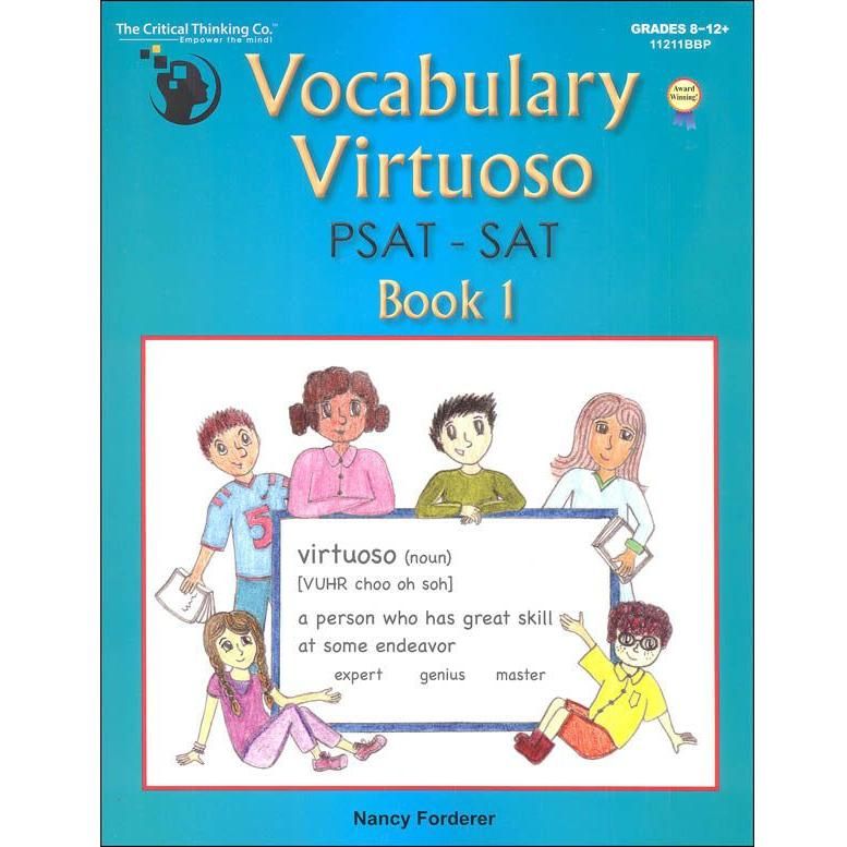 Critical Thinking Company Vocabulary Virtuoso: PSAT-SAT Book 1