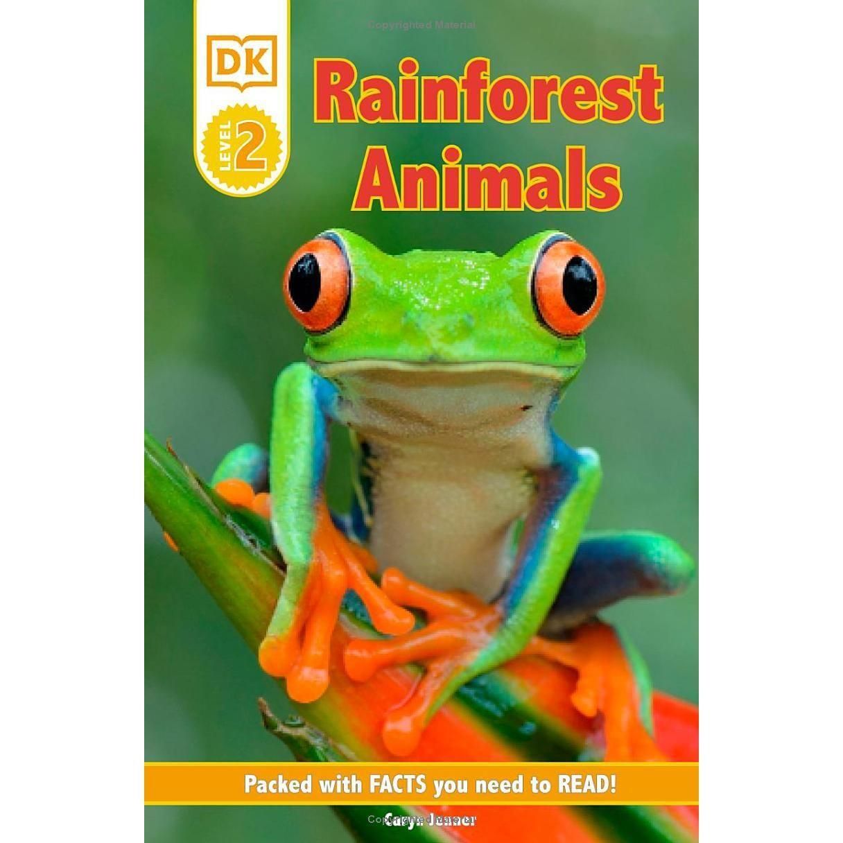 DK: Rainforest Animals Level 2 Reader