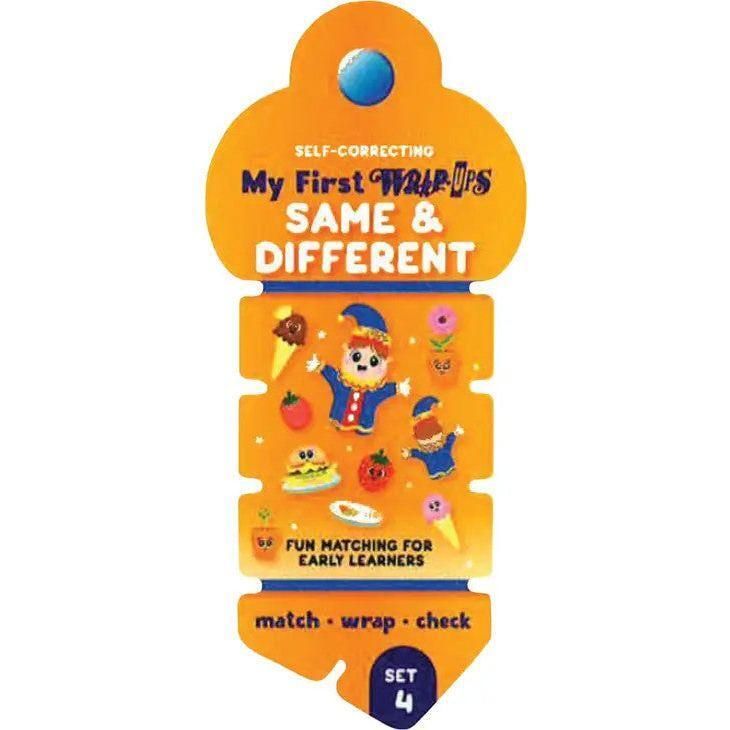 My First Wrap-Ups Same & Different