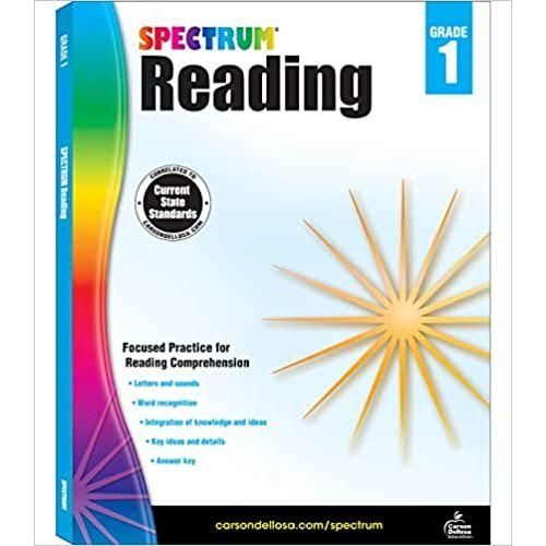 Spectrum: Reading Workbook Grade 1