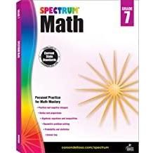 Spectrum: Math Workbook Grade 7