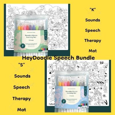 HeyDoodle! Speech Mat Bundle 2