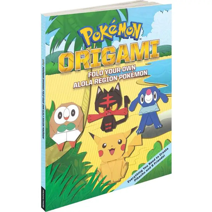 Pokémon Origami: Fold Your Own Alola Region Pokémon