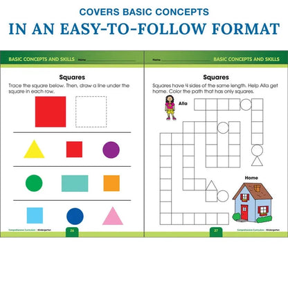 Comprehensive Curriculum of Basic Skills Workbook Grade K