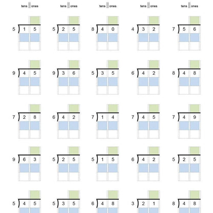Channie's: One Page A Day Beginning Division Math Workbook