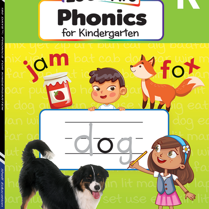 180 Days: Phonics for Kindergarten