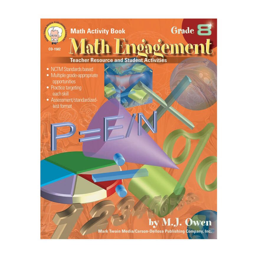 Math Engagement Resource Workbook Grade 8