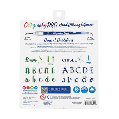 Calligraphy Duo Double-Ended Markers - Set of 12