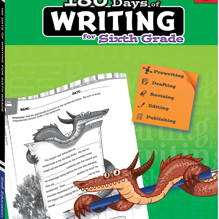 180 Days: Writing for Sixth Grade