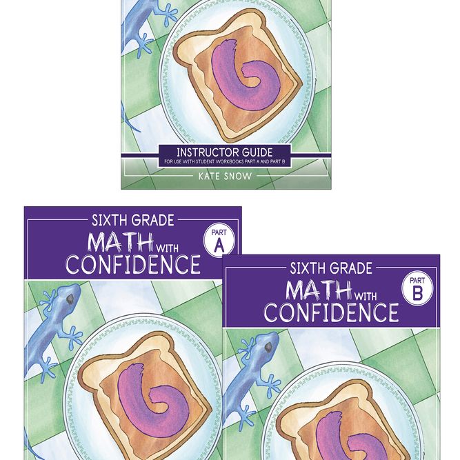 Math With Confidence Sixth Grade Bundle