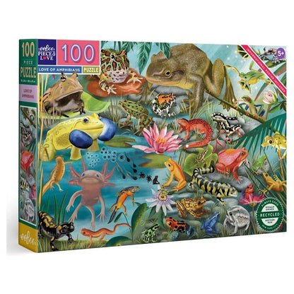 Love of Amphibians 100 Piece Puzzle