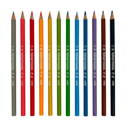 Yummy Yummy: Scented Colored Pencils (Set of 12)