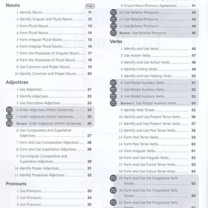 Language Fundamentals, Workbook Grade 4