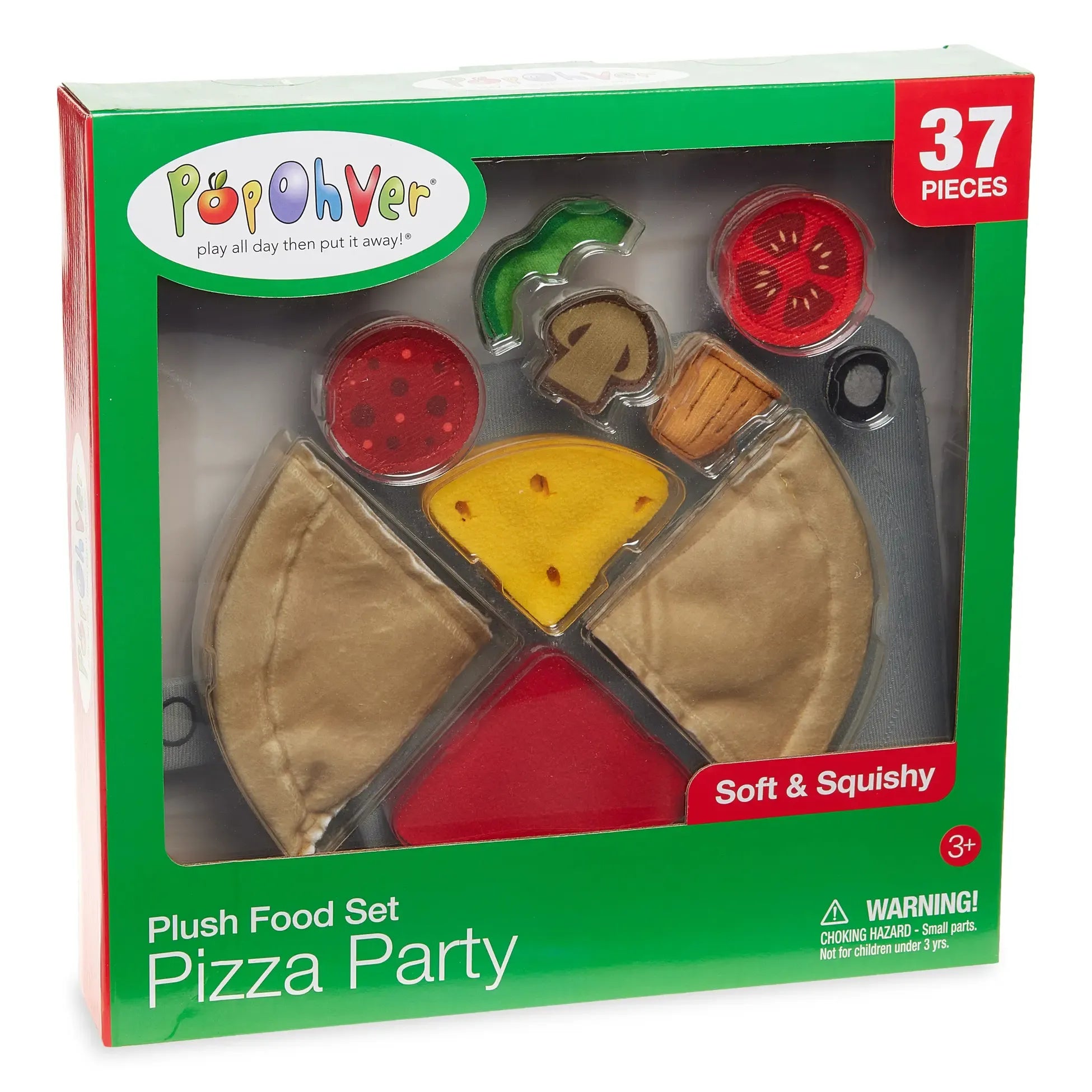 Plush Pizza Party Set