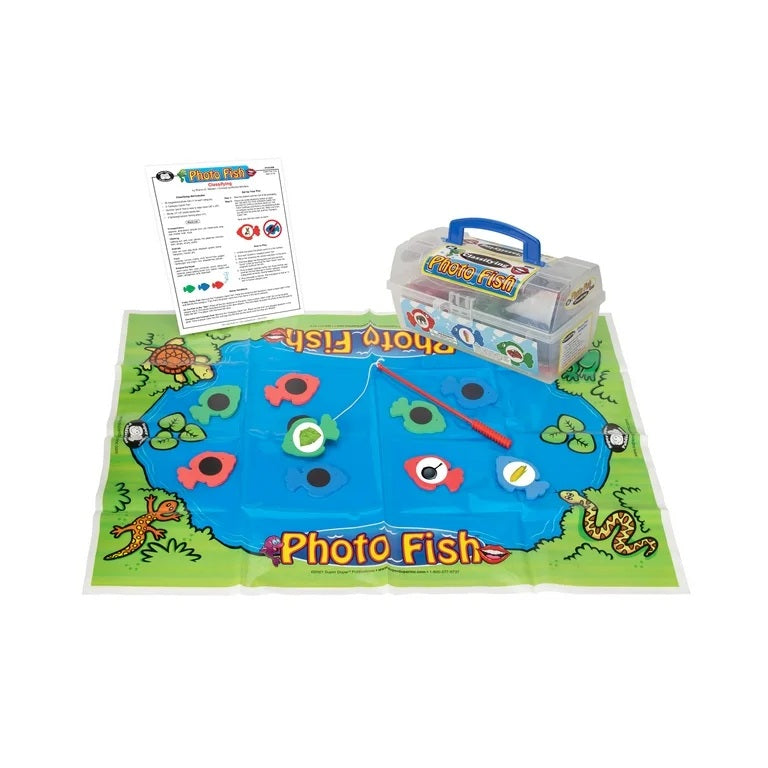 Super Duper Photo Fish Verbs Magnetic Game