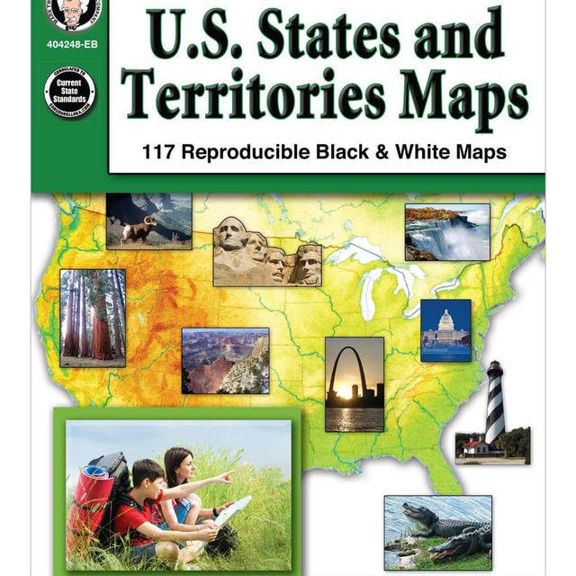 U.S. States and Territories Maps