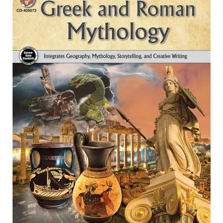 Greek and Roman Mythology Workbook Grade 6-12