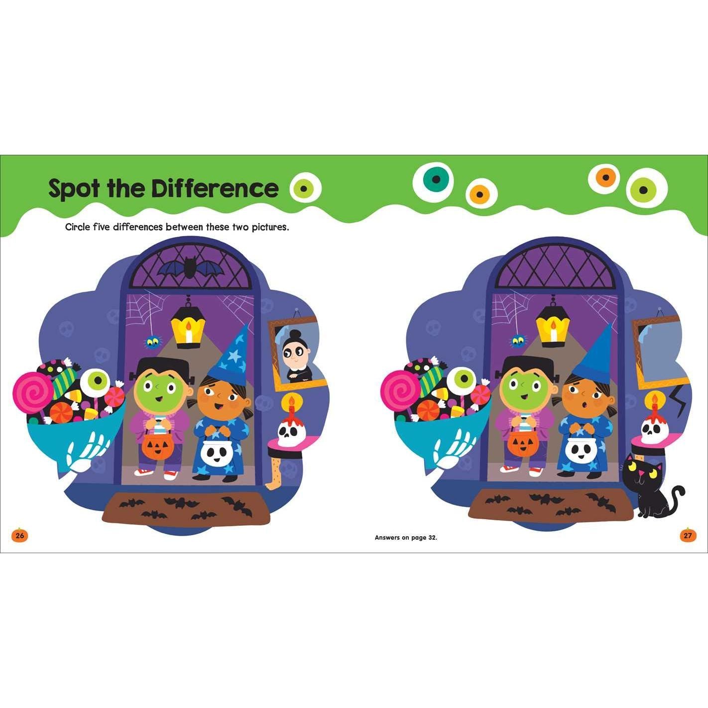 Halloween Super Puffy Stickers! Boo To You! Activity Book