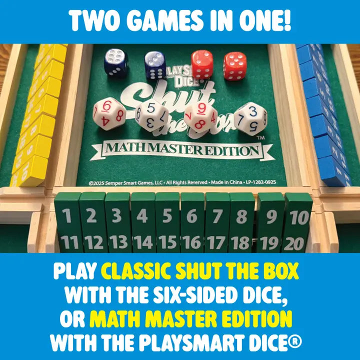 Shut the Box Math Master Edition