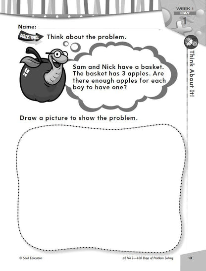 180 Days: Problem Solving for Kindergarten