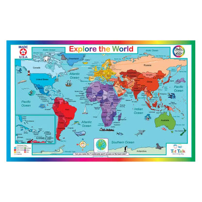 Explore the World Placemat