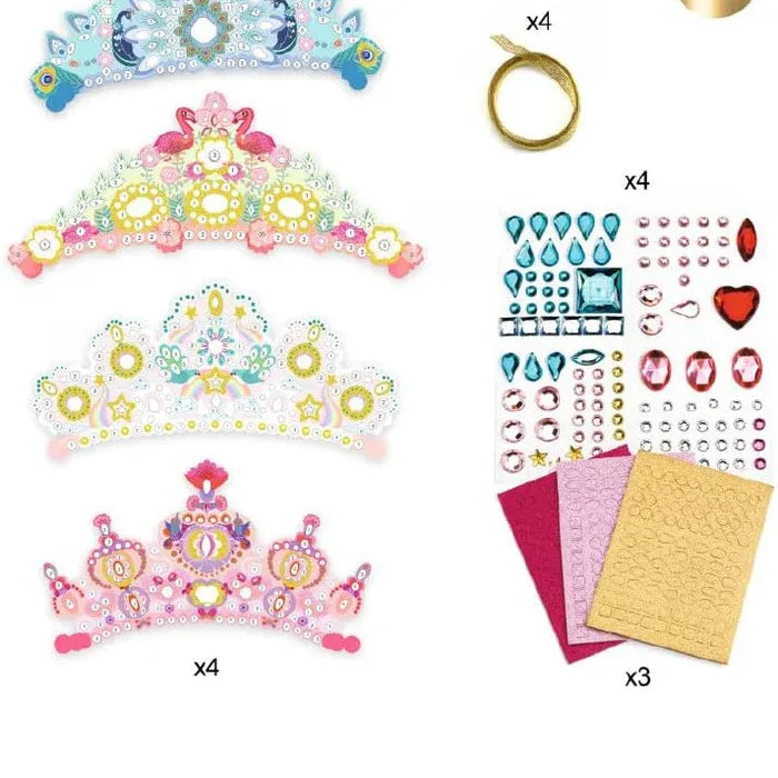 Djeco DIY Like A Princess Crowns