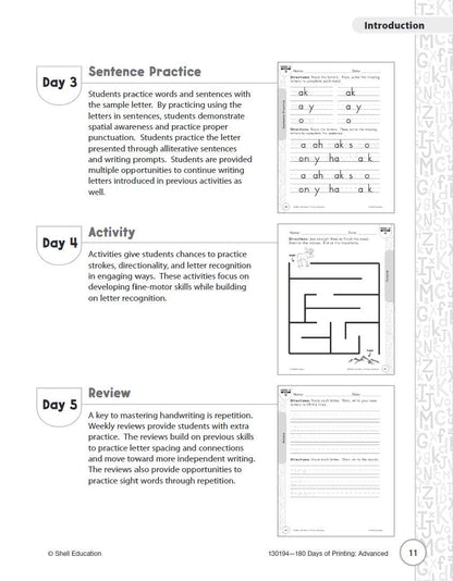 180 Days: Printing: Advanced