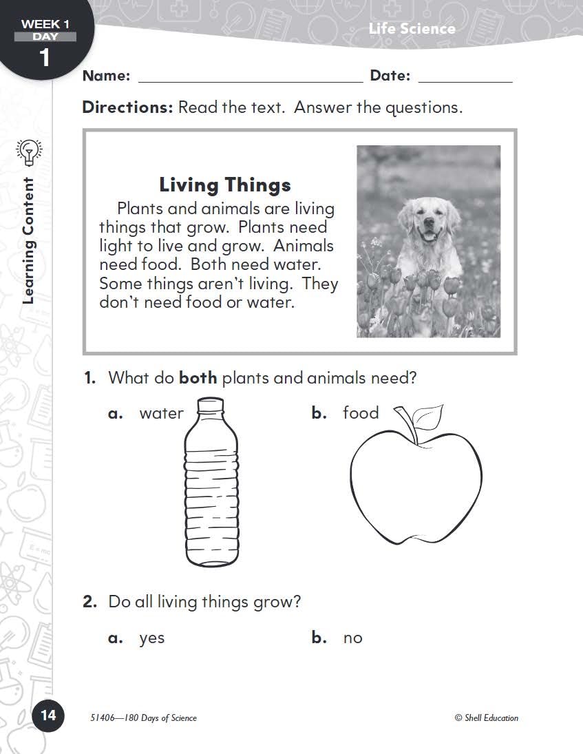 180 Days: Science for Kindergarten