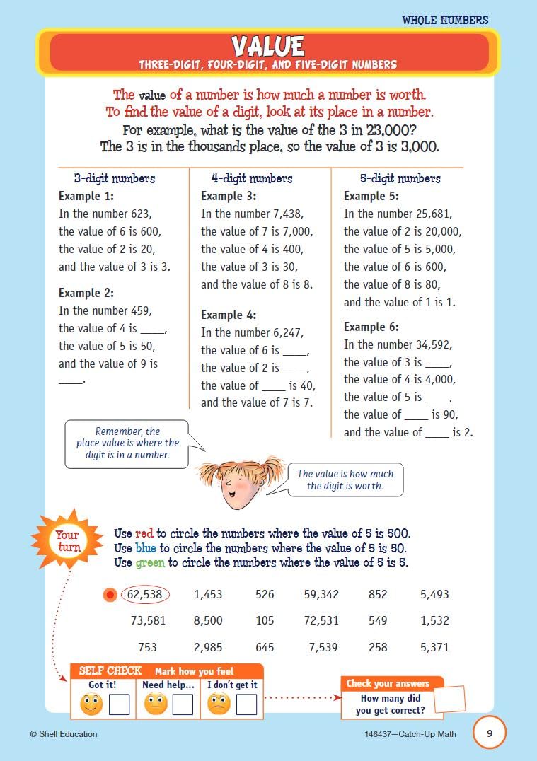 Catch-Up Math: 6th Grade