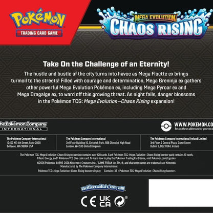 Pokemon Mega Evolution - Chaos Rising Booster Box