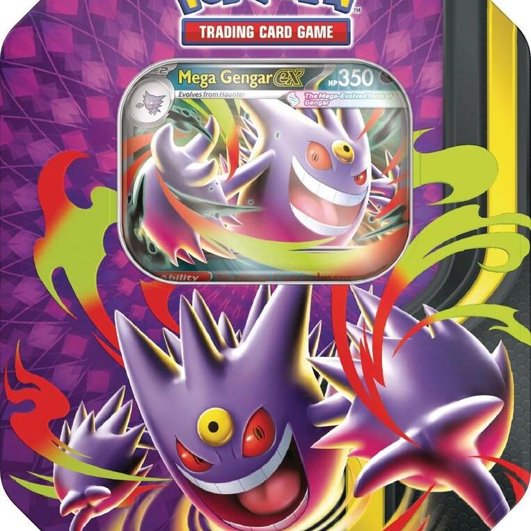 Pokemon Mega Moonlit Tin [Mega Gengar ex]
