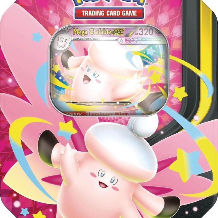 Pokemon Mega Moonlit Tin [Mega Clefable ex]