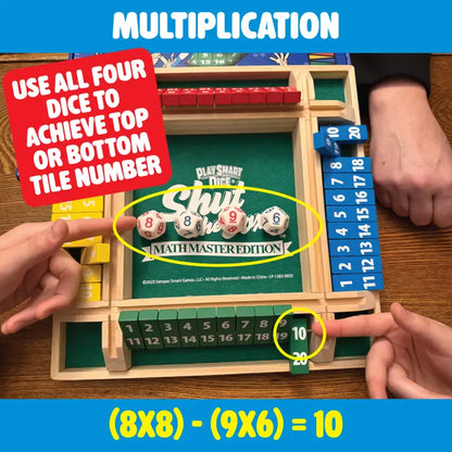 Shut the Box Math Master Edition