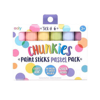 Chunkies Paint Sticks Pastel Pack - Set of 6