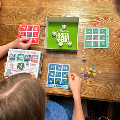 Math Tac Toe Game