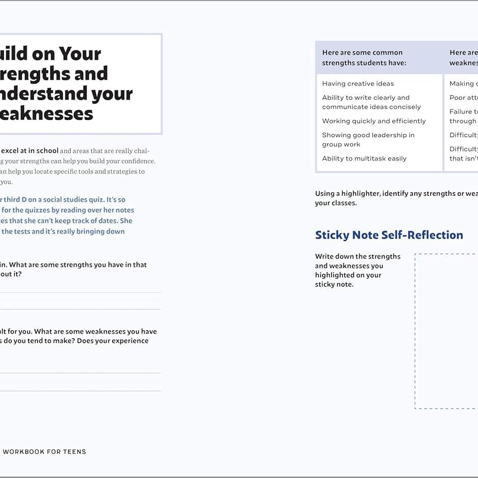 Thriving with ADHD Workbook For Teens