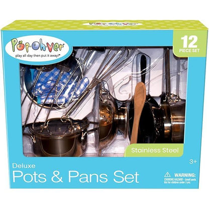 PopOhVer Deluxe Pots & Pans Set