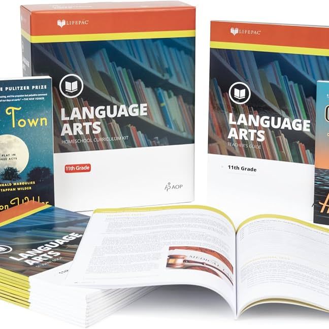 LIFEPAC Language Arts Box Set 11th Grade