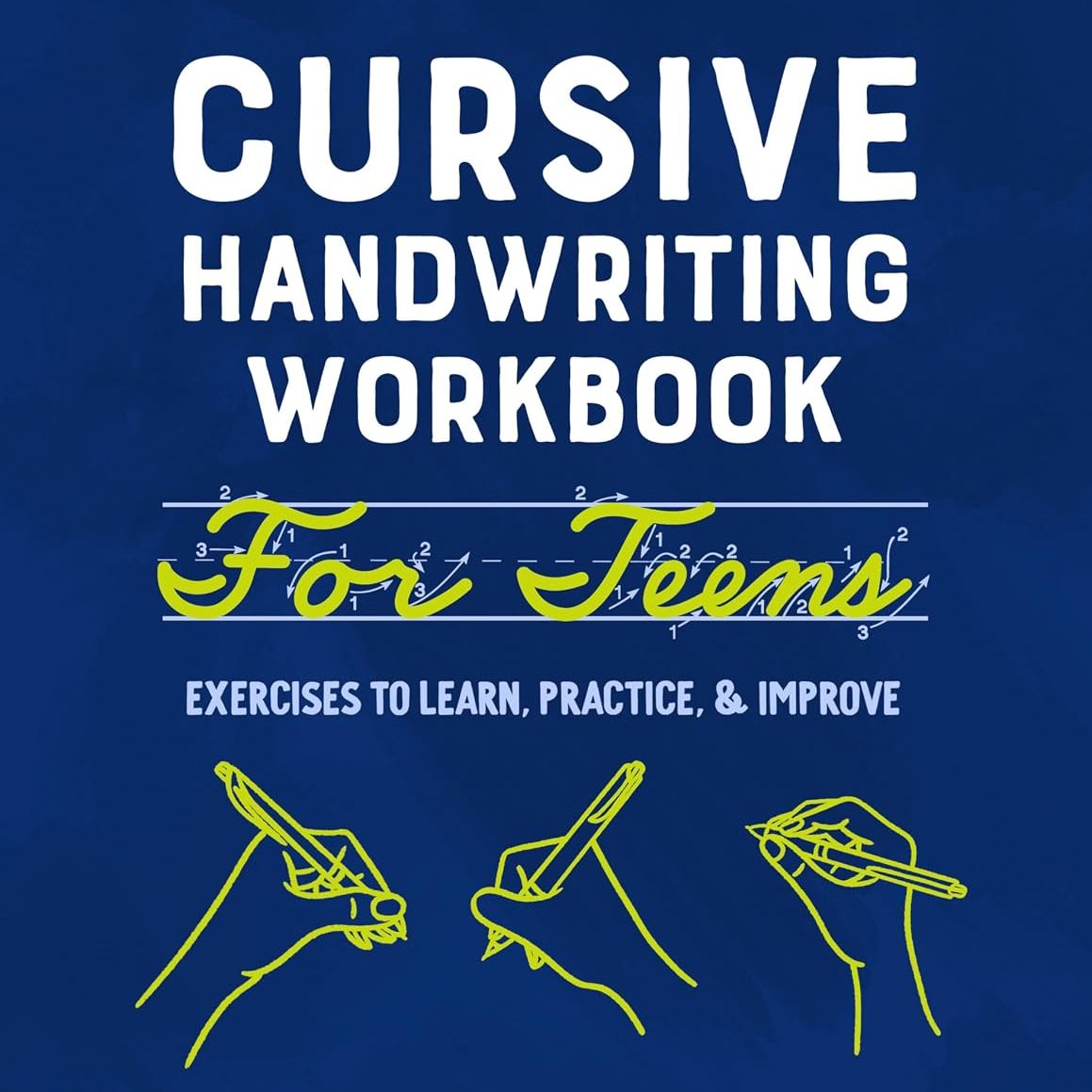 Cursive Handwriting Workbook For Teens