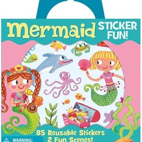 Mindware Sticker Tote: Mermaid