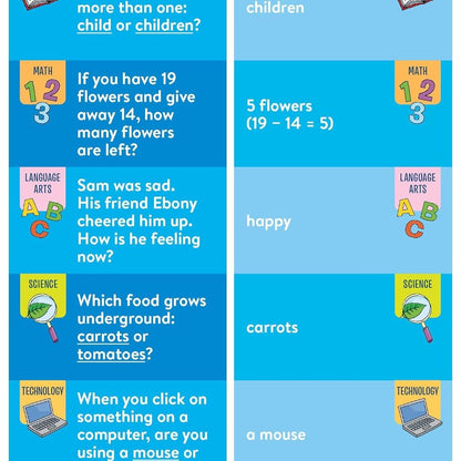 Brain Quest 1st Grade Smart Cards Revised 5th Edition