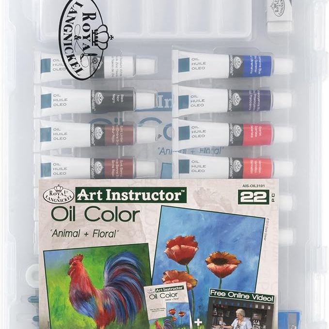 Oil Clearview Art Set - 22pc
