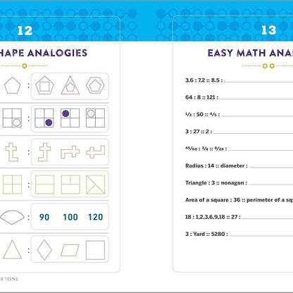 Logic Puzzle Book For Teens